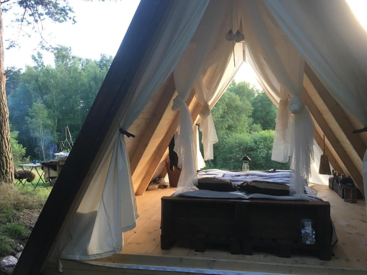 Sandfallet Glamping Laholm Luaran gambar