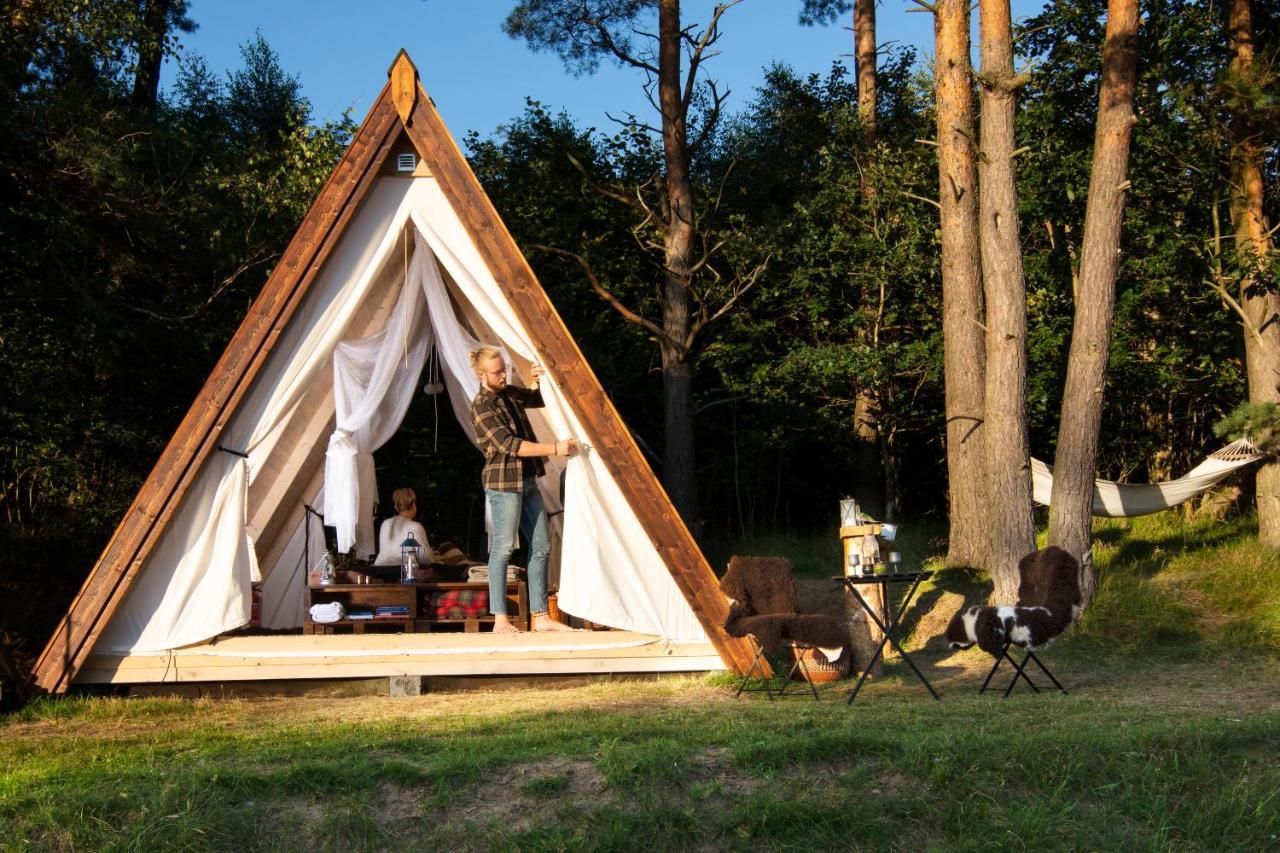 Sandfallet Glamping Laholm Luaran gambar