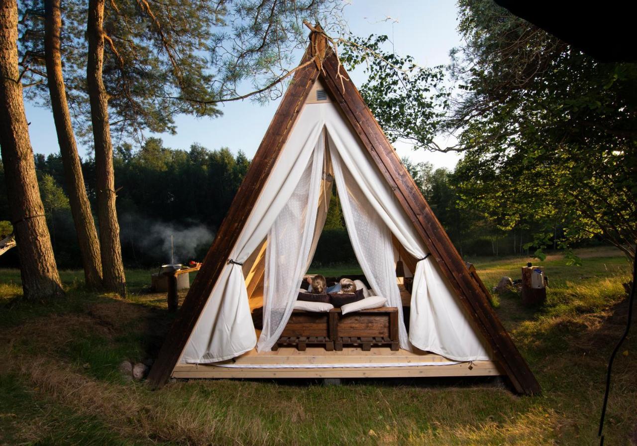 Sandfallet Glamping Laholm Luaran gambar