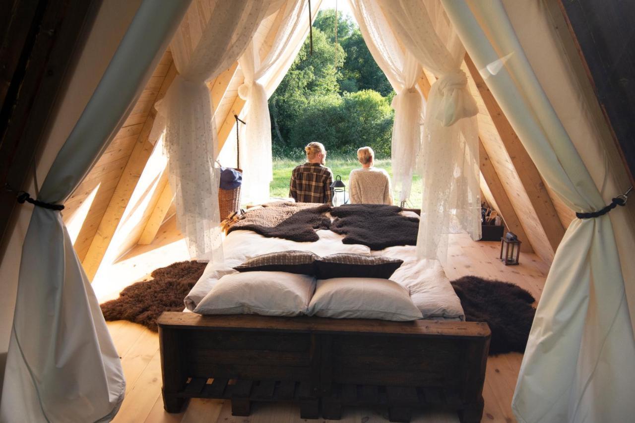 Sandfallet Glamping Laholm Luaran gambar